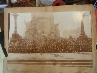 Civil War Spanish Amer.  Vintage Photo Indianapolis Soldiers And Sailor Monument