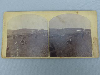 3 Scarce Antique Stereoviews Valley Forge Centennial S.  R.  Fisher PA.  Photos 2