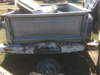 1955 Chevy Truck Tailgate.  Factory Oem.  Vintage Chevy Truck Parts.