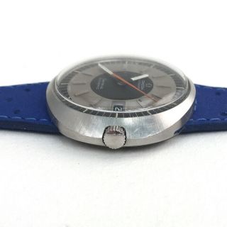 Vintage Men ' s Omega Geneve Dynamic Wrist Watch w Two - tone Dial 4