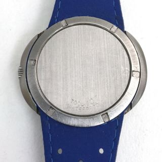 Vintage Men ' s Omega Geneve Dynamic Wrist Watch w Two - tone Dial 7