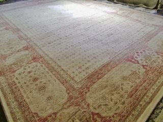 John Lewis Xlarge Turkish Wool Rug 12x9ft Royal Keshan By Handmade Carpets Ltd