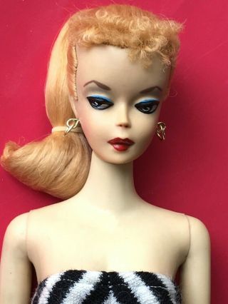 Faux 2 (1 Face) From A Vintage 3 Ponytail Barbie
