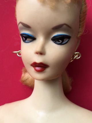 Faux 2 (1 Face) From A Vintage 3 Ponytail Barbie 9