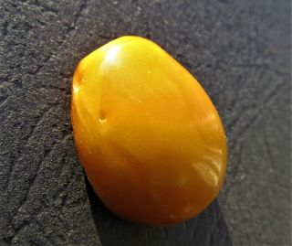 Natural Antique Butterscotch Egg Yolk Baltic Amber Pendant 2