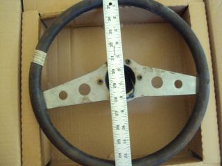 Vintage Ferrero 2 Spoke Steering Wheel 9