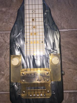 1957 - 1958 Vintage Bronson Singing Electric Lap Steel Guitar 3