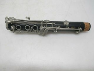 Selmer Series 10 Vintage Wooden Clarinet sn V9271 w/ Selmer B Mouthpiece & Case 2