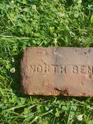 Rare Antique Brick Labeled 
