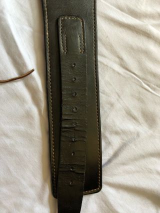 Vintage Arvo Ojala Western Leather Gun Holster PAT NO.  2832519 Daisy Made. 4