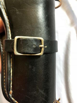 Vintage Arvo Ojala Western Leather Gun Holster PAT NO.  2832519 Daisy Made. 8
