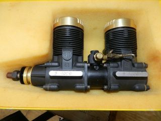 Hirtenberger 120 Power Twin 20ccm Vintage Engine Rare