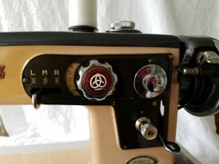 1957 Vintage Brother Sewing Machine HZ3 - B3 Select - O - Matic 100 3