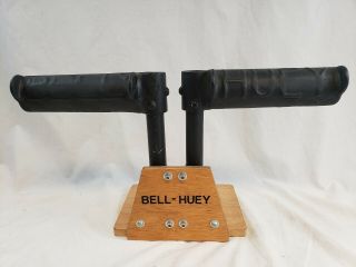 Bell Huey Uh1h Helicopter Rotor Pedals With Desk Display Base Vintage