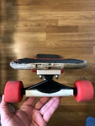 Vintage SANTA CRUZ Rob Roskopp TARGET lll Skateboard Complete OG 80’s Rare SC 10