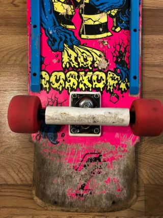 Vintage SANTA CRUZ Rob Roskopp TARGET lll Skateboard Complete OG 80’s Rare SC 5