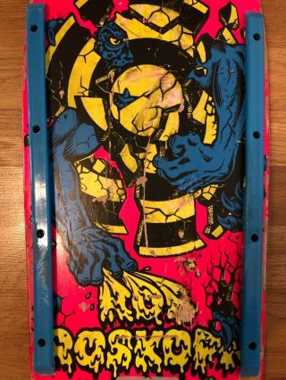 Vintage SANTA CRUZ Rob Roskopp TARGET lll Skateboard Complete OG 80’s Rare SC 6