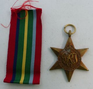 1939 - 45 Ww2 Canada Military Pacific Star Medal