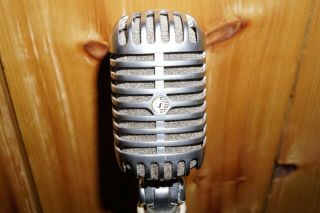 Shure Vintage Microphone 556s Unidyne Two With 1/4 " Cord