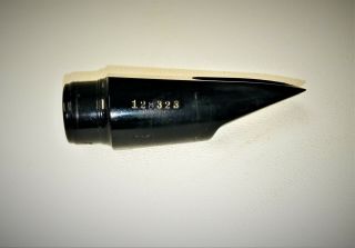 Vintage Brilhart Ebolin Alto Saxophone Mouthpiece With Serial Made In USA 2