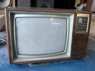 Vintage Zenith Space Command Sa1319w 13 " Television - 1984 Manufactured