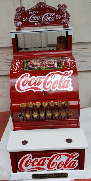 Antique National Cash Register - Coke - Coca Cola - Theme