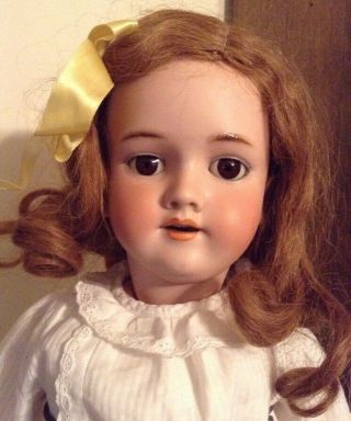 Antique German Doll 28 Inches Tall Handwerck 119 2