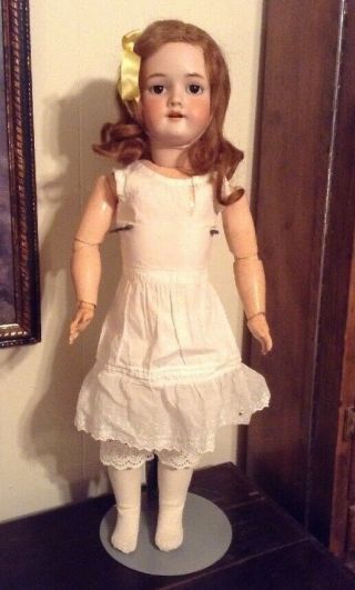Antique German Doll 28 Inches Tall Handwerck 119 5