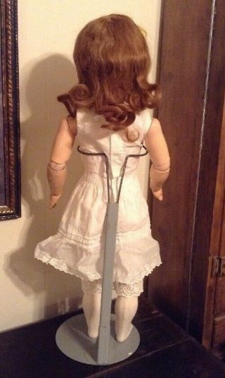 Antique German Doll 28 Inches Tall Handwerck 119 6