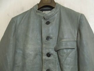 VINTAGE THIEL & ERENZINGER WW2 GERMAN KREIGSMARINE UBOAT LEATHER JACKET SIZE M 2