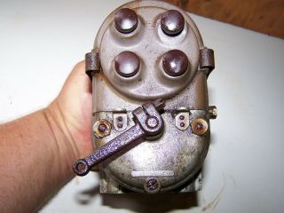 Old SPLITDORF NS - 2 MAGNETO Antique Motorcycle Indian Harley Triumph Ace CCW HOT 12