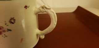 RARE 18th CENTURY ANTIQUE CHINESE EXPORT MUG or CANN FIGURAL HANDLE NO RES 3