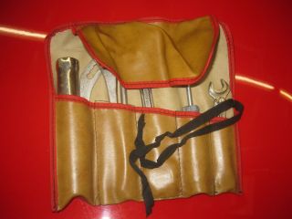Bmw Vintage 2002 1600 2002tii Complete Tool Roll With Tools Vgc