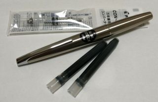 Vintage Rare Pilot Namiki Myu 701 H674 F Nib Fountain Pen Nos With Con - 40 Japan