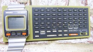 Seiko Uc - 2000,  Uc - 2100,  Uc2200 Vintage 1983 Computer Watch