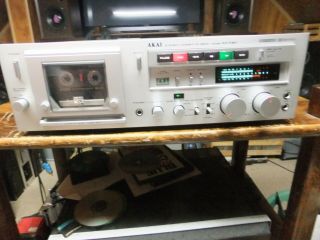 Akai Gx - F80 Vintage Hi End 3 Head Cassette Deck
