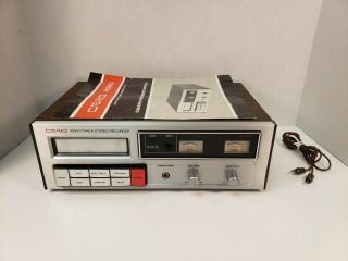 Vintage 8 Track Recorder Craig H260 Eight Stereo
