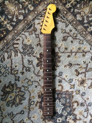 Fender Lic Allparts Stratocaster Neck Strat Rosewood Vintage Nitro With Tuners