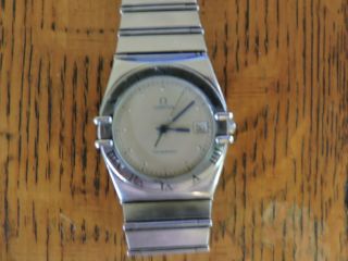 Vintage Omega Constellation 33mm Case S/steel Time And Date.