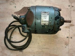 Vintage Ge 1/4 Repulsion Induction Motor Reversible Usa 1930s Ny Times