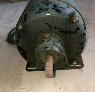 Vintage GE 1/4 repulsion induction motor reversible USA 1930s NY Times 4