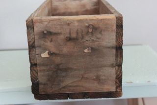 Antique BETHLEHEM STEEL LEBANON PLANT Wood Crate Case Box 2