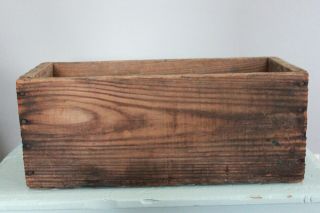 Antique BETHLEHEM STEEL LEBANON PLANT Wood Crate Case Box 3