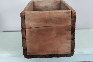 Antique BETHLEHEM STEEL LEBANON PLANT Wood Crate Case Box 4