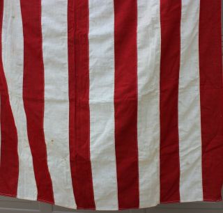 WWII ERA 48 STAR AMERICAN FLAG BANNER STAR STRIPES STAN TEST BUNTING 4 X 6 FT 8