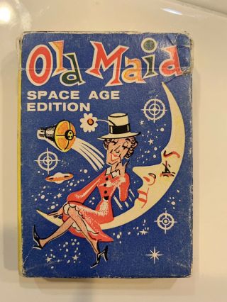 Vintage Russell Old Maid Space Age Edition