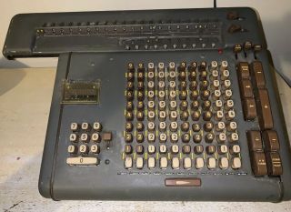 Vintage Friden Stw 10 Mechanical Calculator