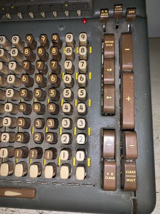 Vintage Friden STW 10 Mechanical Calculator 3