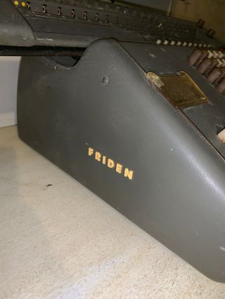 Vintage Friden STW 10 Mechanical Calculator 6