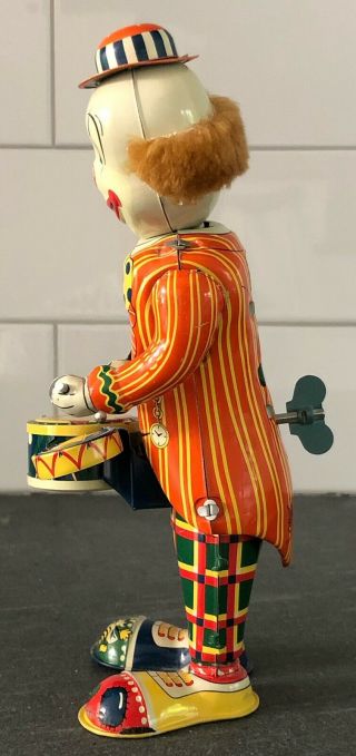 VINTAGE FOSSIL WIND UP CLOWN MADE IN JAPAN BY TK TOYS LIMITED RUN 5000 4